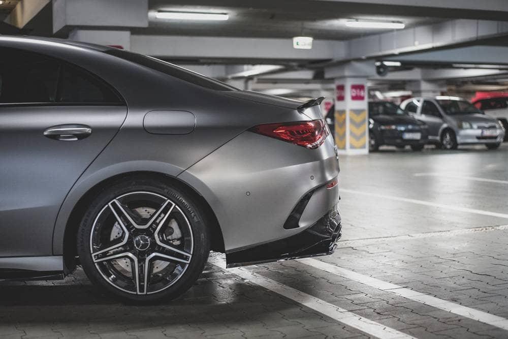 Seitliche Heck Diffusor Erweiterung  für Mercedes CLA 35 AMG C118 von Maxton Design