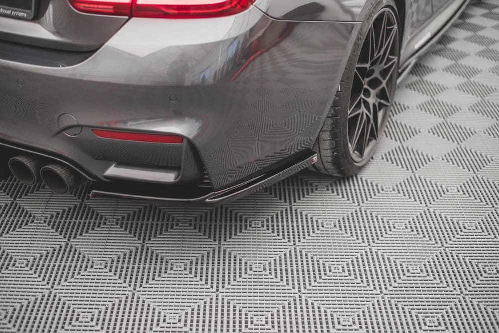 Seitliche Heck Diffusor Erweiterung V.1 für BMW M4 F82 von Maxton Design