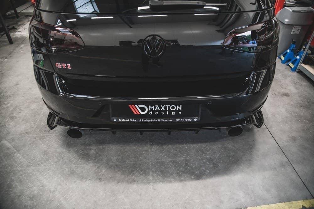 Seitliche Heck Diffusor Erweiterung  für VW Golf 7 GTI TCR von Maxton Design