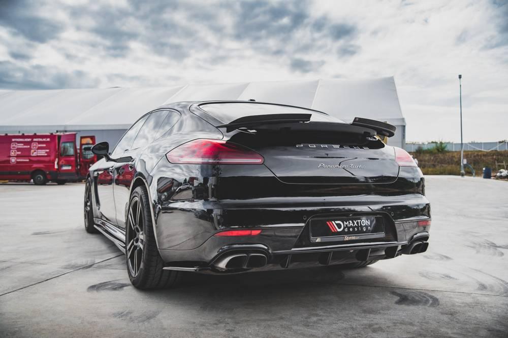 Heckdiffusor Ansatz für Porsche Panamera Turbo 970 Facelift von Maxton Design