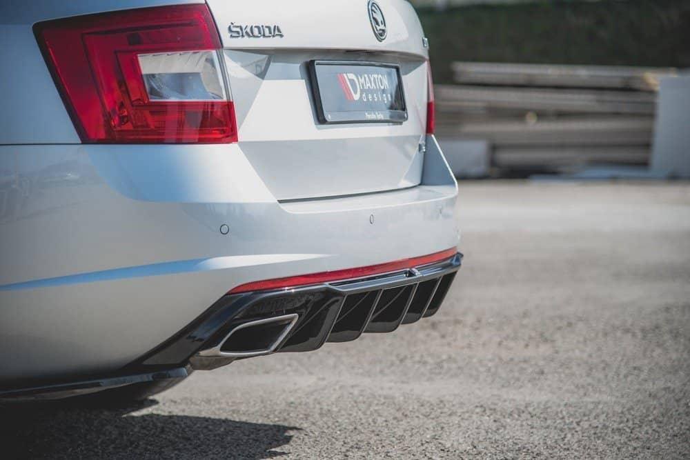 Heck Diffusor V.2 für Skoda Octavia RS MK3 Diesel von Maxton Design