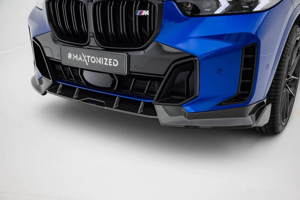 Carbon Front Lippe / Front Splitter / Frontansatz für BMW X7 M-Paket G07 Facelift von Maxton Design