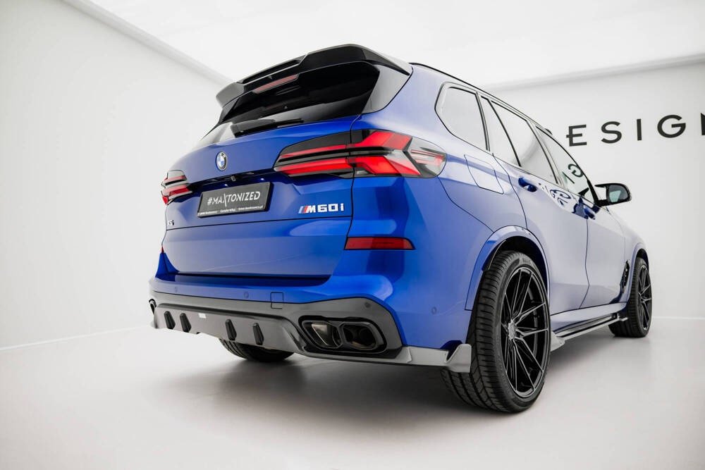 Carbon Zentraler Hinterer Splitter für BMW X5 M-Paket G05 Facelift von Maxton Design