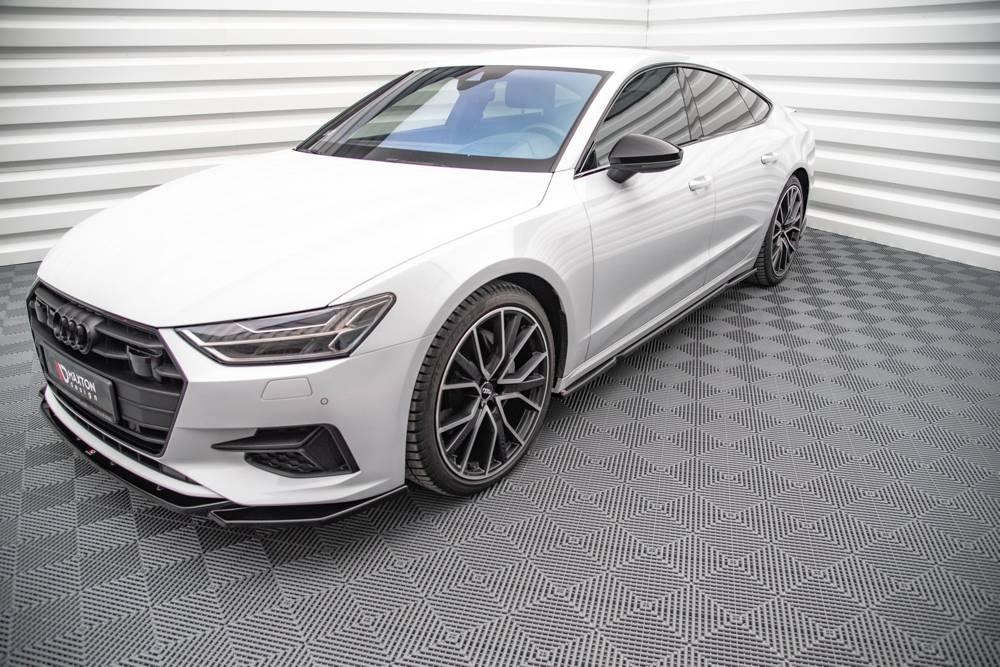 Seitenschweller Erweiterung für Audi A7 C8 von Maxton Design