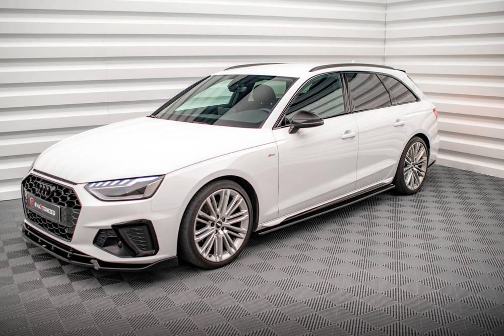 Seitenschweller Erweiterung für Audi A4 B9 Facelift S-Line von Maxton Design