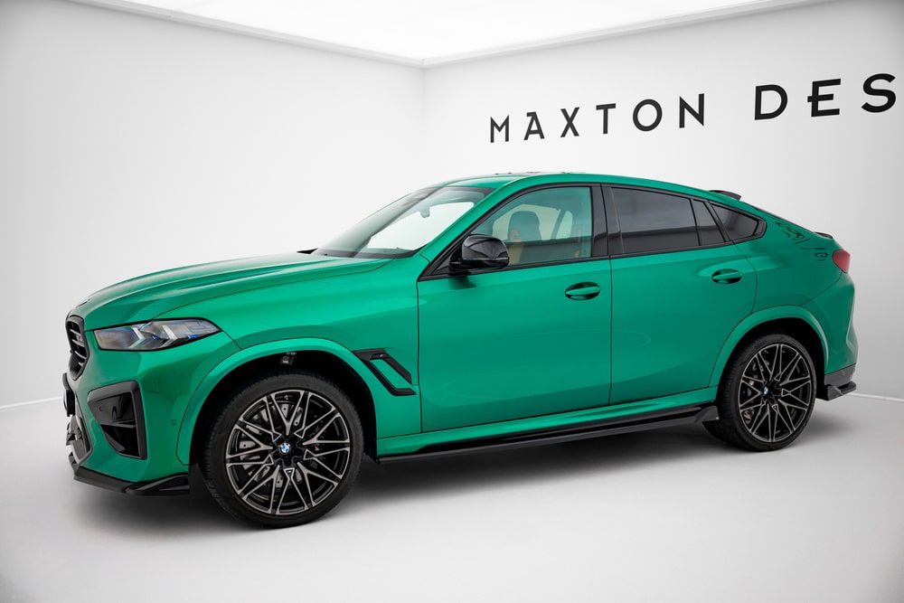 Seitenschweller Erweiterung für BMW X6 M F96 Facelift von Maxton Design