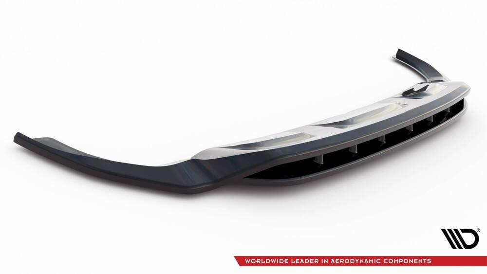 Front Lippe / Front Splitter / Frontansatz für Audi Q8 S-Line 4M von Maxton Design