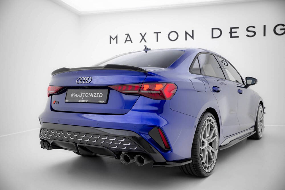 Spoiler Cap 3D für Audi S3 Limousine 8Y Facelift von Maxton Design