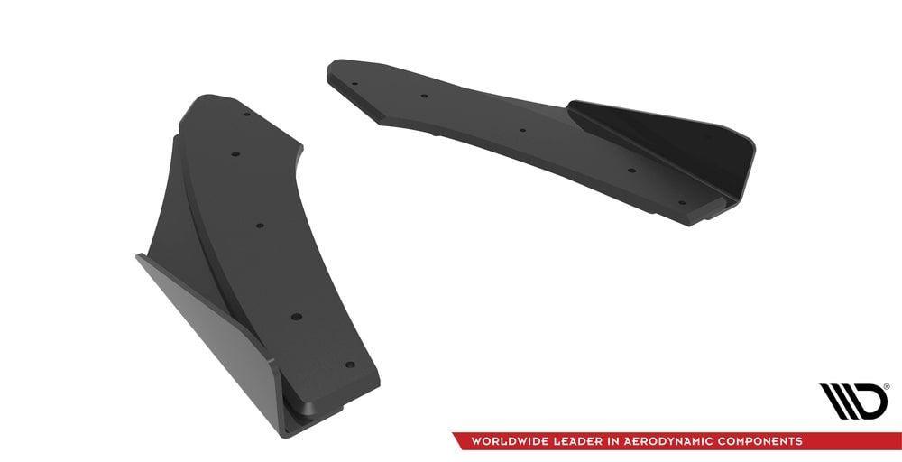 Seitliche Heck Diffusor Erweiterung + Flaps für Audi S3 Sedan 8Y von Maxton Design