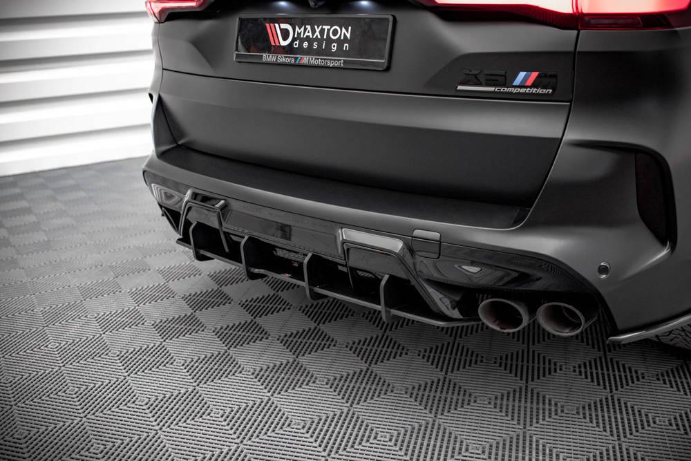 Heck Diffusor Street Pro für BMW X5 M F95 von Maxton Design