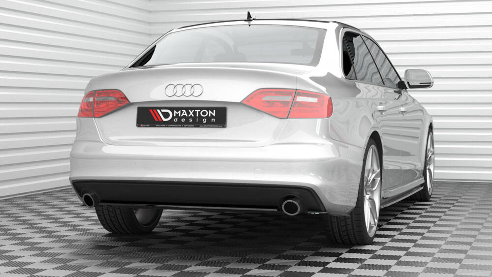 Zentraler Hinterer Splitter für Audi A4 S-Line B8 Facelift von Maxton Design