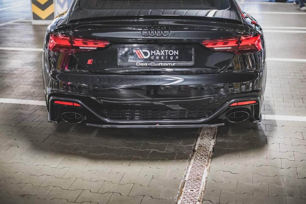 Zentraler hinterer Splitter für Audi RS5 F5 Facelift von Maxton Design