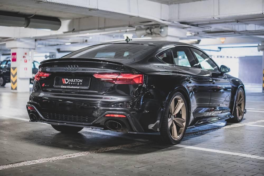 Zentraler hinterer Splitter für Audi RS5 F5 Facelift von Maxton Design