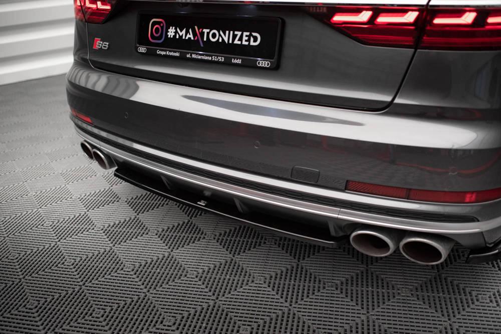 Zentraler Hinterer Splitter für Audi S8 4N von Maxton Design