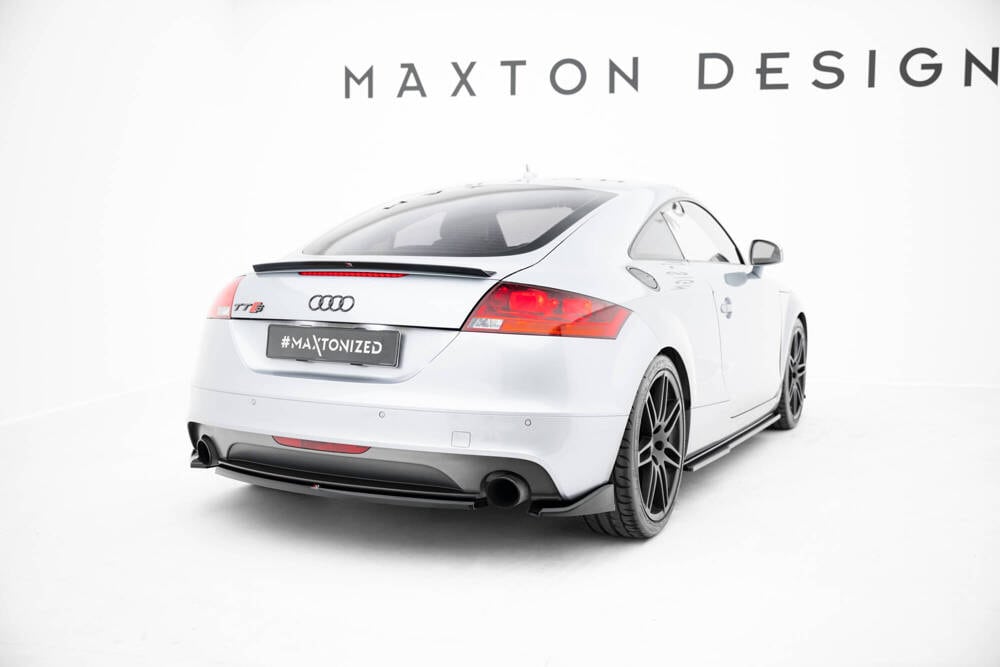 Zentraler Hinterer Splitter für Audi TT S-Line 8J Facelift von Maxton Design