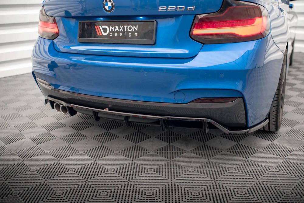 Zentraler Hinterer Splitter für BMW 2er F22 M-Paket von Maxton Design