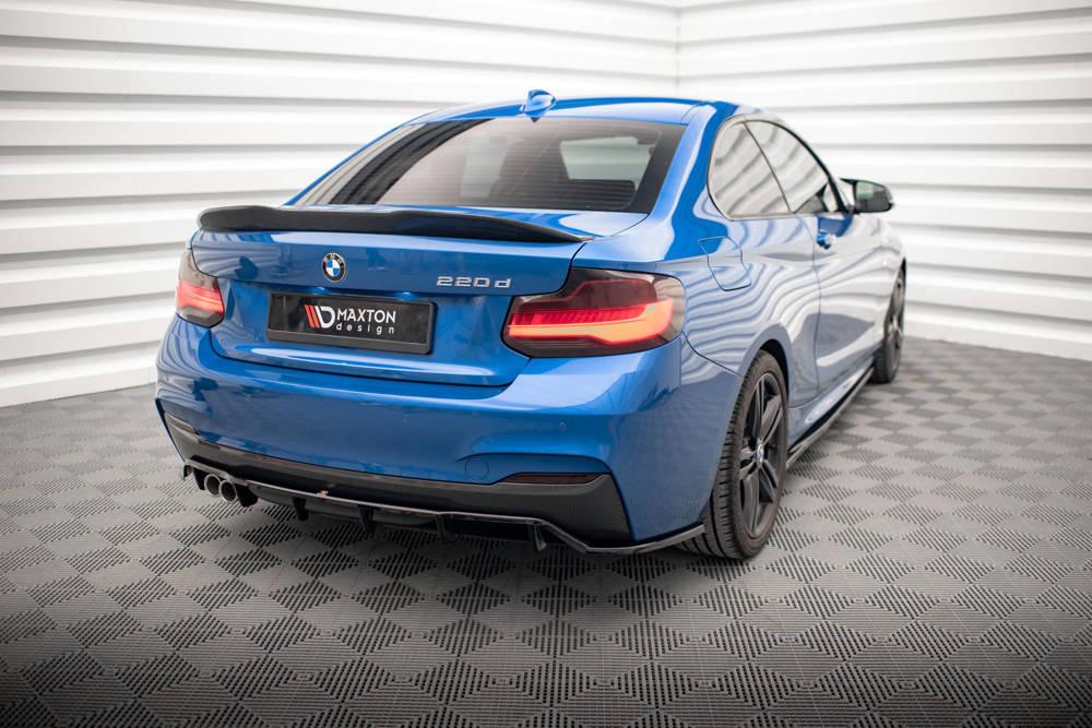 Zentraler Hinterer Splitter für BMW 2er F22 M-Paket von Maxton Design