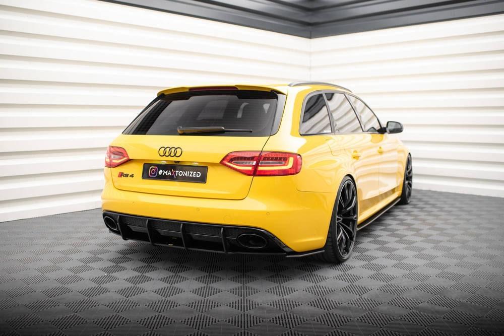 Heckdiffusor Street Pro für Audi RS4 B8 von Maxton Design