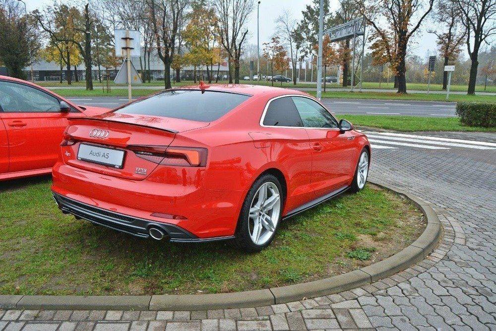 Seitenschweller Erweiterung für Audi A5 S-Line F5 Coupe von Maxton Design