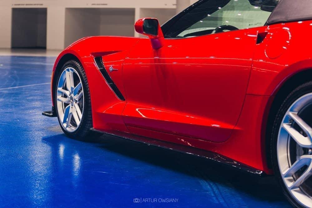 Seitliche Heck Diffusor Erweiterung für Chevrolet Corvette C7 von Maxton Design