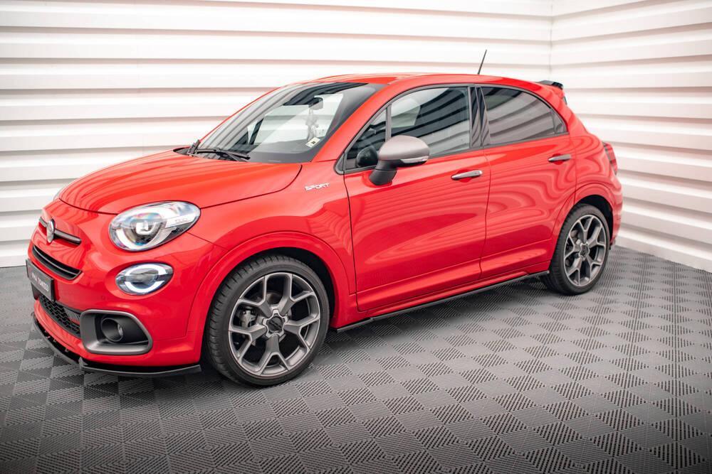 Seitenschweller Erweiterung für Fiat 500X Sport MK1 Facelift von Maxton Design