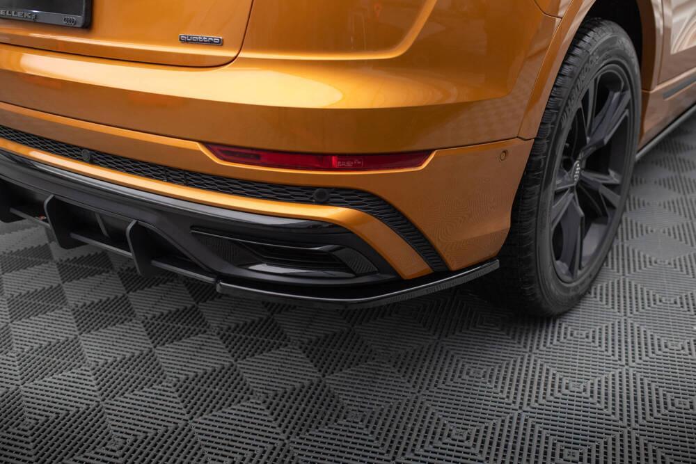 Seitliche Heck Diffusor Erweiterung für Audi Q8 S-Line 4M von Maxton Design - UPGRADEMYCAR