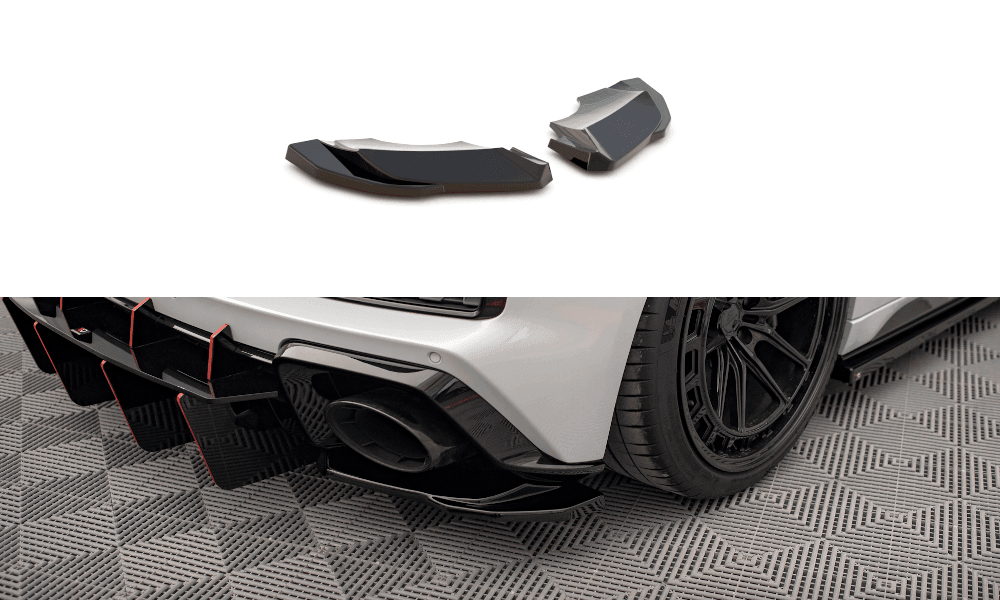 Seitliche Heck Diffusor Erweiterung für Audi R8 MK2 Facelift von Maxton Design