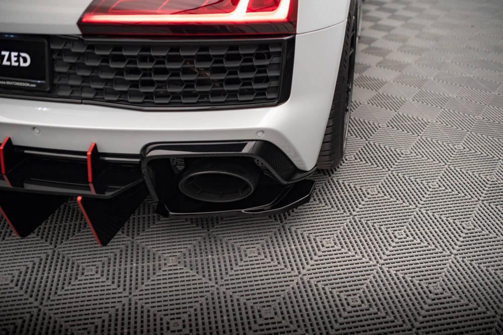 Seitliche Heck Diffusor Erweiterung für Audi R8 MK2 Facelift von Maxton Design