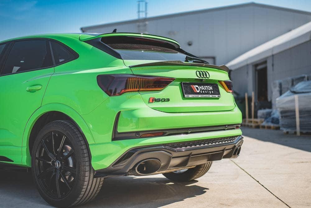 Seitliche Heck Diffusor Erweiterung für Audi RSQ3 F3 von Maxton Design - UPGRADEMYCAR