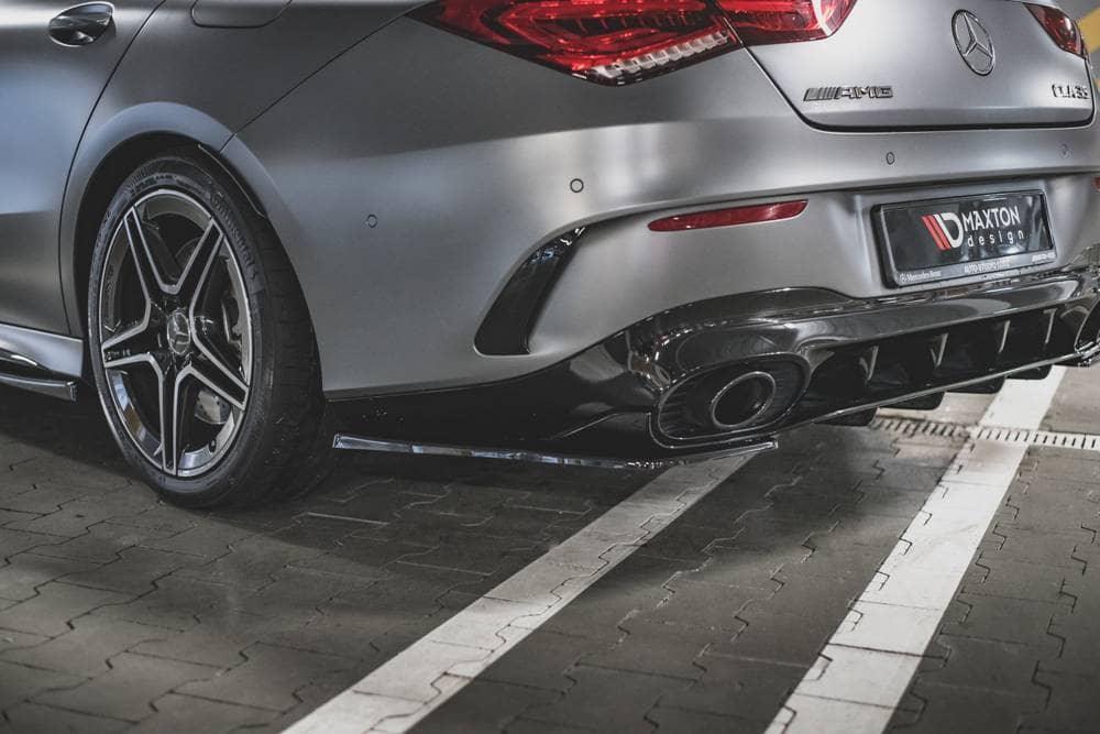 Seitliche Heck Diffusor Erweiterung  für Mercedes CLA 35 AMG C118 von Maxton Design