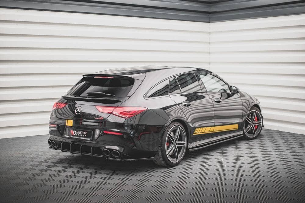 Seitliche Heck Diffusor Erweiterung  für Mercedes CLA 45 AMG C118 von Maxton Design