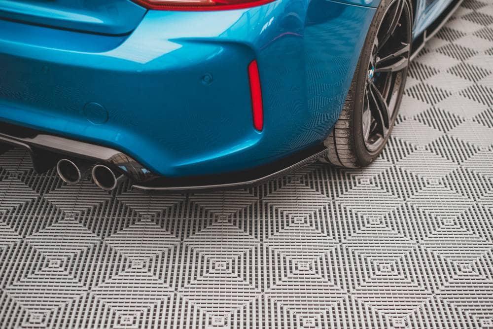 Seitliche Heck Diffusor Erweiterung V.3 für BMW M2 F87 von Maxton Design