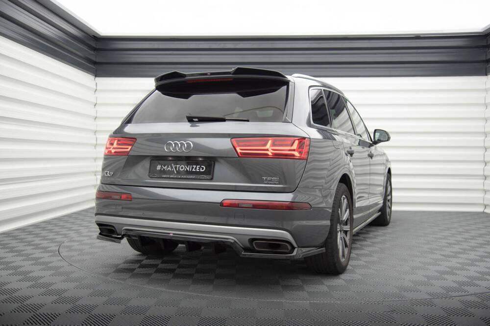 Zentraler Hinterer Splitter für Audi Q7 4M von Maxton Design