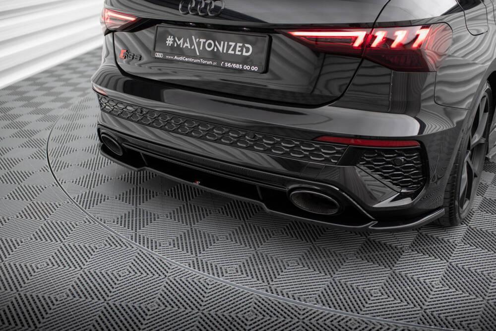 Zentraler Hinterer Splitter für Audi RS3 8Y Sportback von Maxton Design