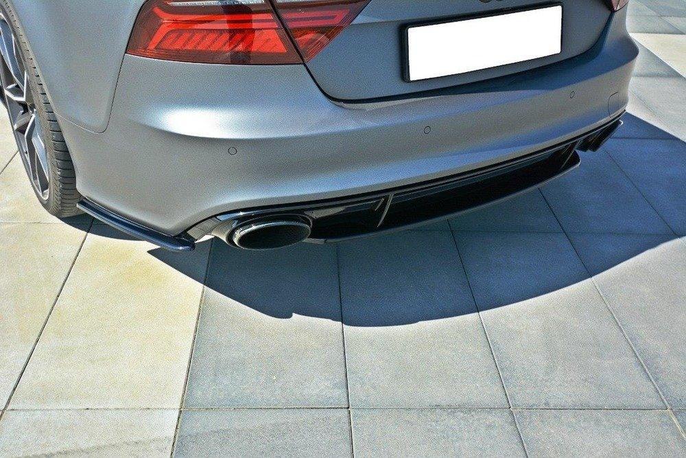 Zentraler Hinterer Splitter für Audi RS7 C7 Facelift von Maxton Design