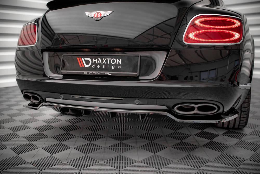 Zentraler Hinterer Splitter für Bentley Continental GT V8 S MK2 von Maxton Design