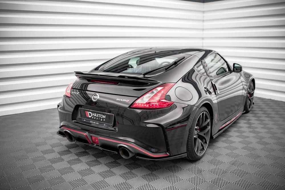 Zentraler Hinterer Splitter für Nissan 370Z Nismo Facelift von Maxton Design